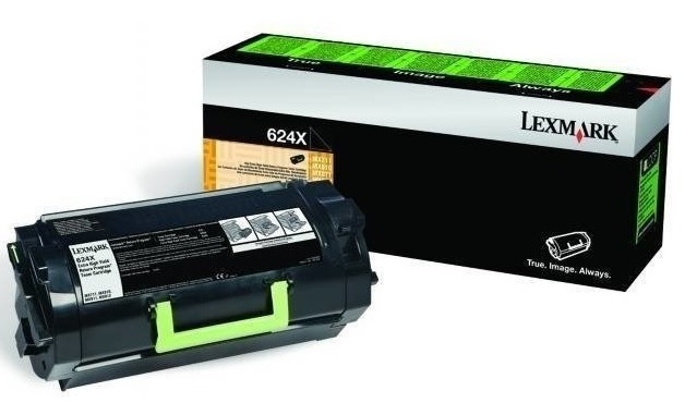 Toner Lexmark 624X 62D4X00 Negro / 45k | 2201 - Original Toner Lexmark 62D4X00 Negro. Rendimiento Estimado 45.000 Páginas al 5%. MX812dme 