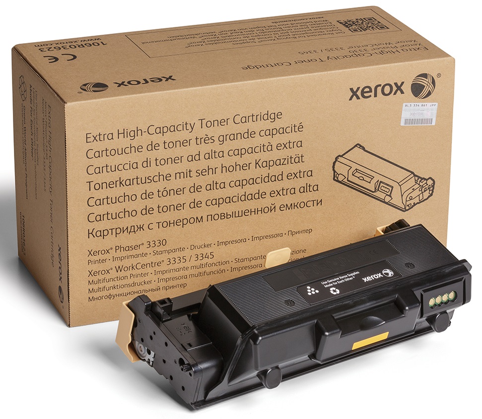 Toner para Xerox WorkCentre 3335 | 2312 - Toner Original 106R03623 Negro – Extra Alta Capacidad para Xerox WorkCentre 3335. Rendimiento 15.000 Páginas al 5%. 
