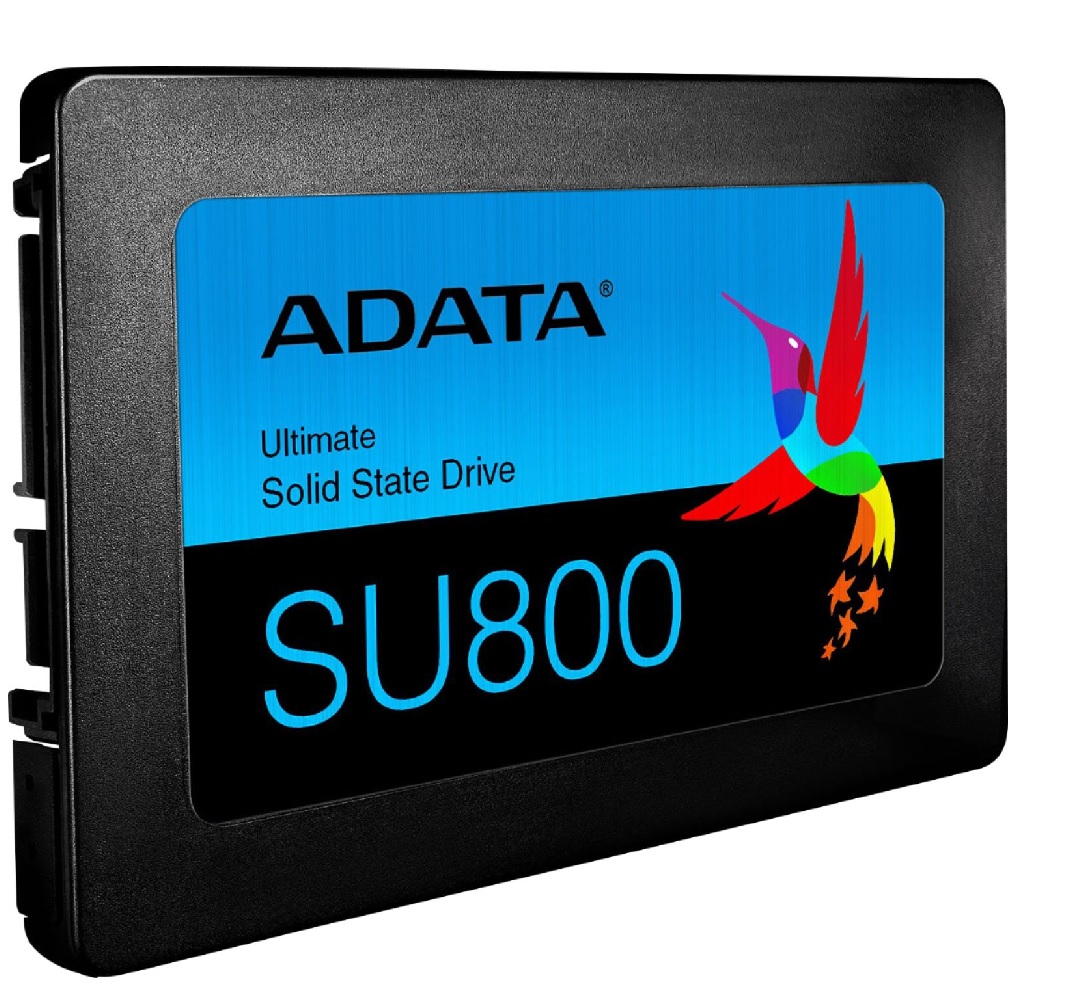 Disco SSD SATA – ADATA SU800 / 256GB | Unidad de Estado Solido SATA 256GB, Flash NAND 3D, Interface SATA 6 Gb/s, Velocidad de Lectura/Escritura:  560 / 520 MB/s, ASU800SS-256GT-C