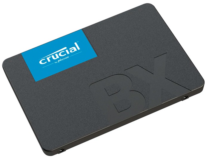 Disco SSD SATA - Crucial BX500  / 120GB | Disco SSD Crucial 120GB, Formato 2.5'', Flash NAND 3D, Interface SATA 6Gb/s, Velocidad Lectura/Escritura: 540 / 500 MB/s, Resistencia TBW: Hasta 40TB