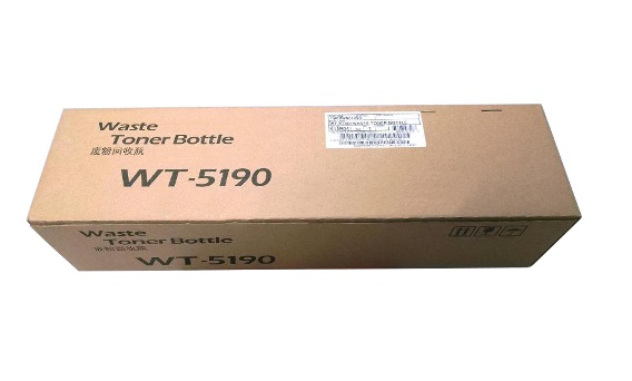 Botella de Residuos para Kyocera TASKalfa TA-406 - WT-5190 | 2111 - Original Waste Toner Bottle Kyocera WT 5190. Recipiente de Residuos para Impresoras Kyocera TASKalfa 