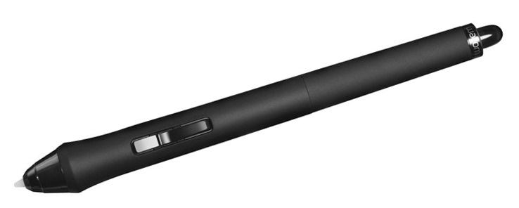 Art Pen Wacom KP701E2 | 2205 - Wacom Art Pen con soporte y puntas de repuesto, Funciona con todos los modelos Intuos4 e Intuos5, Sensibilidad de rotación de 360 ​​grados, Sensibilidad de presión/inclinación, Puntas con punta de cincel y bala