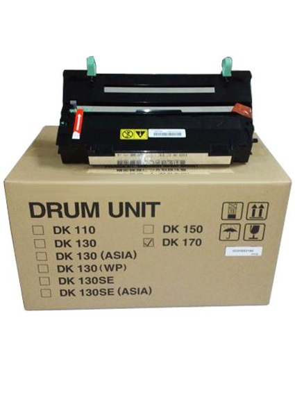 Drum-Cilindro-Tambor para Kyocera FS-1320D / DK-170 | 2111 - Original Black Drum Unit Kyocera DK 170 - Rendimiento Estimado 100.000 Páginas al 5%. 