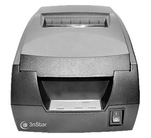 3nStar RPI006 / Impresora POS Matriz de Punto | 2609 – 3nStar RPI006 es una impresora de recibos de impacto de 9 pines, Velocidad de impresión: 4.5 líneas/s, Resolución: 400 puntos/línea, Ancho de impresión: 60.4 mm, Papel: 75.5 ± 0.5 mm