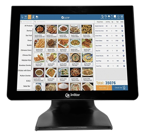 3nStar TCM008VH / Monitor POS Táctil | 2609 – 3nStar TCM008VH Monitor táctil capacitivo 15'' sin bisel para aplicaciones comerciales, Pantalla Capacitiva de 10 puntos, Resolución 1024 x 768, Brillo 400 cd/m², Contraste 700:1, Tiempo de respuesta 6 ms