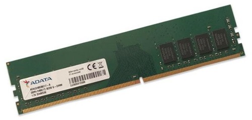 Memoria RAM R-DIMM / ADATA 8GB DDR4-2400 | 2609 - ADATA AD4R240038G17-BHYA es una memoria RAM para servidores, Capacidad: 8 GB, Tipo de memoria: DDR4 SDRAM, Formato: R-DIMM, Velocidad: 2.400 MHz, Estándar: DDR4-2400 / PC4-19200, Latencia CAS: CL17 