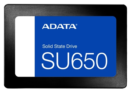 SSD SATA Interno / ADATA SU650-1TB | 2609 - ADATA ASU650SS-1TT-R es un SSD interno Ultimate SU650 para actualización de computadores, Capacidad: 1 TB, Factor de forma: 2.5'', NAND Flash: 3D NAND, Interfaz: SATA 6 Gb/s, Lectura secuencial: 520 MB/s