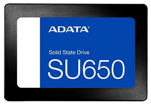 SSD SATA Interno / ADATA SU650-256GB | 2609 - ADATA ASU650SS-256GT-R SSD interno Ultimate SU650, Capacidad: 256GB, Factor de forma: 2.5'', NAND Flash: 3D NAND, Interfaz: SATA III 6Gb/s, Lectura secuencial: 520 MB/s, Escritura secuencial: 450 MB/s