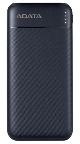 ADATA C100 / Power Bank 10k mAh | 2609 - ADATA PC100-14BK Power Bank C100 portátil, Capacidad: 10.000 mAh, 3,7 V / 37 Wh, Capacidad nominal: 5 V / 6.500 mAh, 9 V / 3.300 mAh, 12 V / 2.500 mAh, Batería: Polímero de litio recargable, Color: Negro