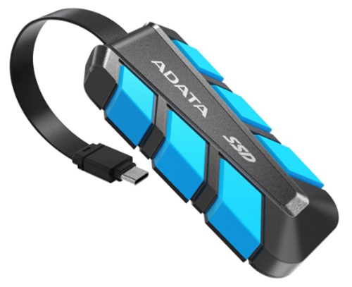 ADATA SC740-500GB / SSD Externo Antigolpes | 2609 - ADATA SC740-500G-CBU 14950229 es un SSD externo portátil, Capacidad: 500 GB, Color: Azul, Lectura secuencial máxima: 1.050 MB/s, Escritura secuencial máxima: 1.000 MB/s, Interfaz: USB 3.2 Gen2 10G