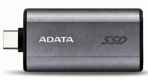 ADATA SC750-500GB / SSD Externo USB-C | 2609 - ADATA SC750-500G-CCBK es un SSD externo portátil de conexión directa, Capacidad: 500 GB, Color: Black Titanium, Lectura secuencial: 1.050 MB/s, Escritura secuencial: 1.000 MB/s, Interfaz: USB 3.2 Gen2 10G