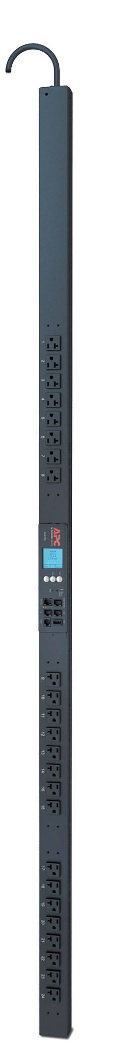 PDU APC AP8830 / 24-Salidas | 2301 – PDU APC Instalación Vertical, Voltaje salida: 100V-120V, Voltaje de entrada: 100-120VAC, 24x NEMA 5-20R (Salida) / NEMA L5-20P (Entrada), Carga: 1920VA, Corriente de entrada: 20A, Dimensiones: 179 x 5.5 x 4.4 cm