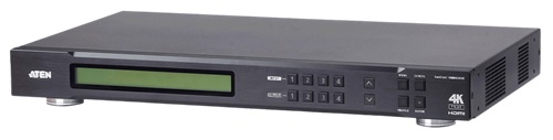 Switch Matricial HDMI / ATEN VM0404HB | 2609 - ATEN VM0404HB es un switch matricial HDMI True 4K 4x4, Entradas de video: 4 HDMI Tipo A hembra, Salidas de video: 4 HDMI Tipo A hembra, Resolución máxima: 4.096 x 2.160 / 3.840 x 2.160 a 60 Hz 4:4:4