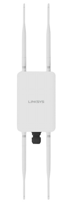 Access Point Wi-Fi 5 Outdoor / Linksys LAPAC1300CE | 2405 - Punto de acceso inalámbrico Linksys AC1300 para uso exterior/interior con Linksys Cloud Manager 2.0, Doble Banda (2.4GHz y 5GHz), 4-Antenas Externas, 1-Puerto LAN Gigabit PoE+, MIMO 2x2 