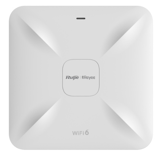 Access Point 2.98 Gbps WiFi 6 / Ruijie RG-RAP2260 | 2508 - Ruijie RG-RAP2260 es un punto de acceso inalámbrico alto rendimiento 802.11ax Wi-Fi 6, diseñado para entornos empresariales con alta densidad de usuarios. gestión en la nube, roaming inteligente