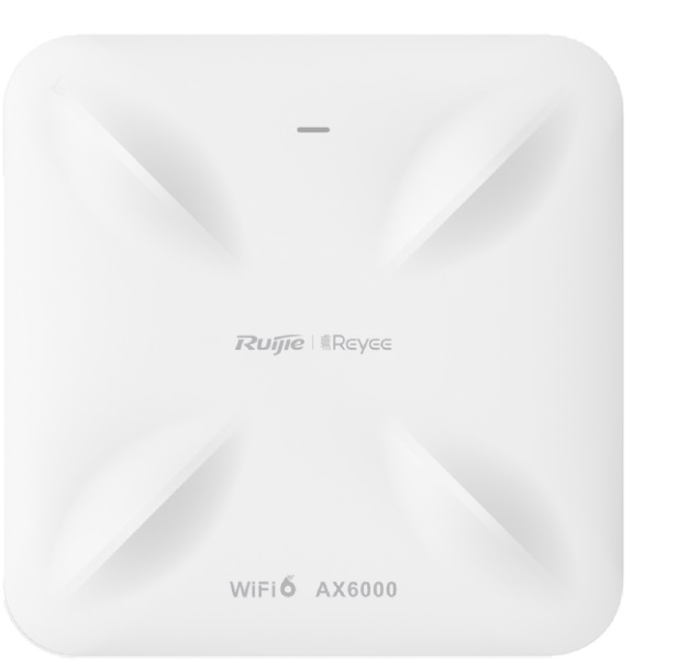 Access Point 6.0 WiFi 6 / Ruijie RG-RAP2260(H) | 2508 - Ruijie RG-RAP2260(H) es un punto de acceso Wi-Fi 6 802.11ax para interior con rendimiento de hasta 5952 Mbps (AX6000), soporta hasta 130 clientes simultaneos y ofrece una cobertura de hasta 150 m²