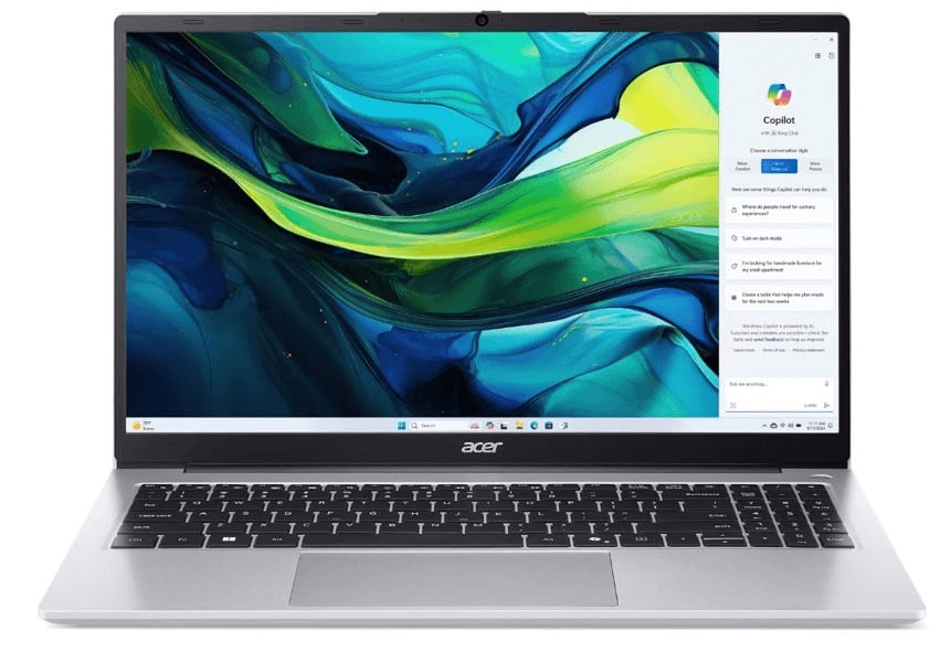 Portátil Ryzen-7 de 15.6'' / Acer Aspire AL15-43P | 2606 – Acer Aspire Lite AL15-43P-R53C es un computador portátil diseñado para ofrecer rendimiento confiable y productividad diaria mediante procesador AMD Ryzen 7 5825U 8-núcleos, memoria RAM de 16GB