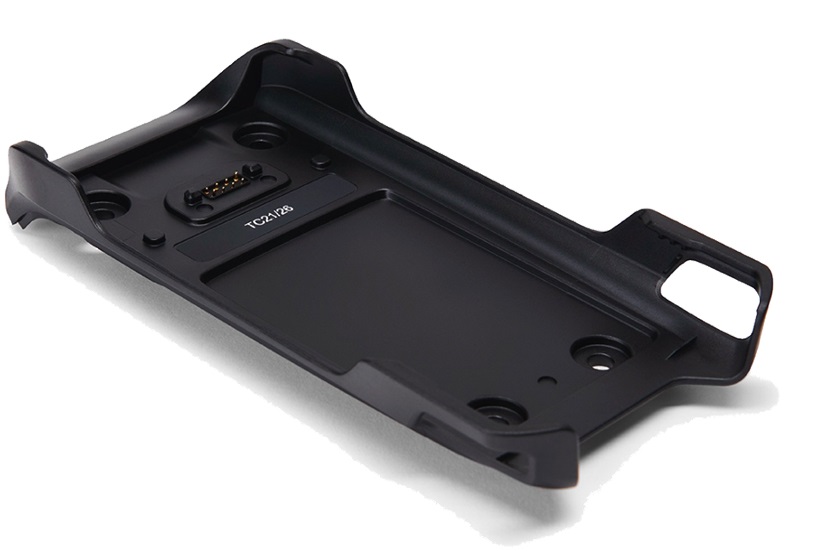 Adaptador de interfaz de lector RFID / Zebra RFD40 | 2500 -  Adaptador de interfaz de lector RFID, Permite acoplar el RFD40 y el TC21/TC26 en una sola o varias ranuras ShareCradles, Requiere una configuración con un conector trasero I/O de 8 pines, Parte 