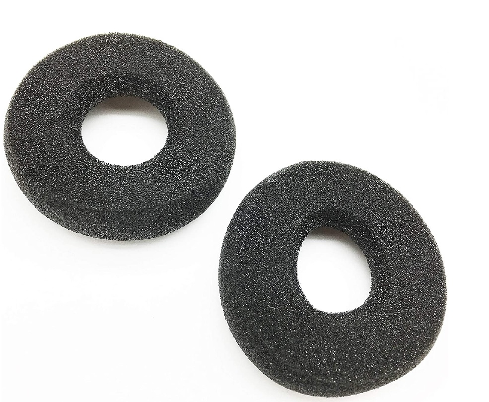 Almohadillas HP 8K6P3AA / Poly Ear Cushion Kit | 2509 - Poly Ear Cushion Kit Doughnut 02 8K6P3AA#AC3 son un paquete de dos almohadillas tipo dona diseñadas como repuesto para diademas Poly de la series Encore Pro y SupraPlus. Material Espuma acústica