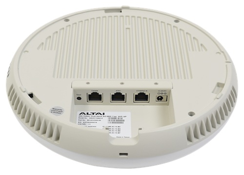 Access Point Super WiFi / Altai A3C | 2609 - Altai A3C es un Access Point profesional Super WiFi de doble banda para interiores, Estándar inalámbrico: IEEE 802.11a/b/g/n/ac, Tecnología: MIMO 3x3:3, Velocidad: 450 Mbps en 2,4 GHz / 1.300 Mbps en 5 GHz