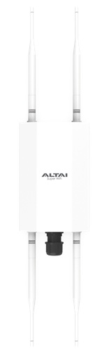 Access Point Wi-Fi 6 / Altai CX600 | 2609 - Altai CX600 SD.CX600-2241-000 es un Access Point Wi-Fi 6 de doble banda para exteriores, Radios: 2,4 GHz 2x2:2 / 5 GHz 2x2:2, Velocidad total: 1.775 Mbps, Usuarios concurrentes: hasta 512, Modos: AP / CPE