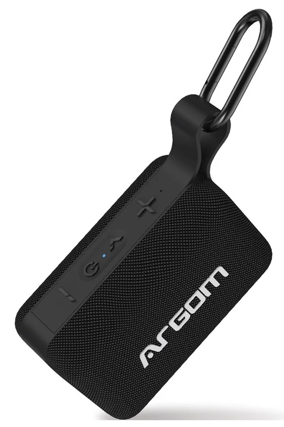 Altavoz inalámbrico 8W / Argom ARG-SP-3110BK | 2605 – Argom Tech BoogieLink ARG-SP-3110BK es un altavoz diseñado para portabilidad con potencia de 8 W RMS, resistencia IPX5, Bluetooth 5.4, batería de 2200 mAh para 24 horas de uso, función TWS