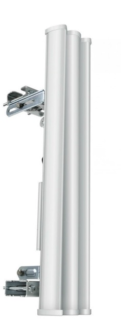 Antena 15dBi AirMax 2.4Ghz / Ubiquiti AM-2G15-120 | 2507 - Antena sectorial Ubiquiti AM-2G15-120 de la serie airMAX, diseñada para estaciones base en redes punto a multipunto (PtMP) en banda de 2.4 GHz. Su cobertura de 120° y doble polaridad la hacen