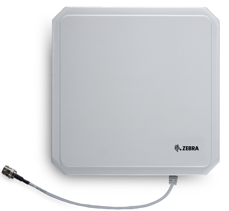 Antena RFID / Zebra AN480-CR66100WR | 2504 - Antena RFID, Frecuencia: 865 – 956 MHz, Ganancia: 6dBi, VSWR: 1.3:1, Polarización: Circular a la Izquierda o a la Derecha, Impedancia: 50Ω, Relación Frontal-Trasera: 18dB, Ancho del haz: 65°, Conector: N-Hembra