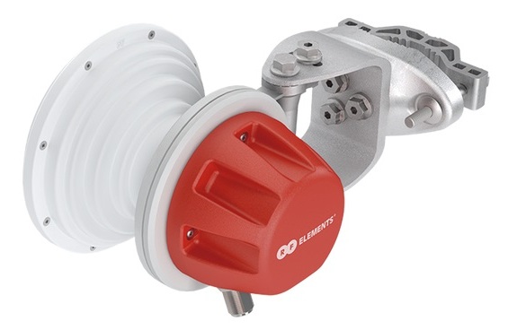 Antena Direccional 14.3 dBi / RF Elements HG3-CC-S50 | 2512 - RF Elements HG3-CC-S50 es una antena sectorial simétrica Carrier Class GEN2 con apertura de 50°, diseñada para operar en el rango de 5180 a 6400 MHz. Ofrece una ganancia de 14.3 dBi