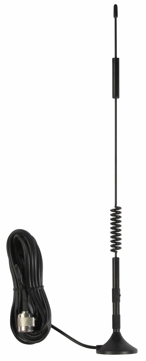 Antena Vehicular para Celular / WilsonPro 311-125 | 2410 - Antena Donadora externa para ampliaión de señal Celular en Vehuculos, Montaje Magnético, Rango de Frecuencia: 806 - 894MHz & 1850 - 1990MHz, Ganancia: 5.12dBi & 6.12dBi, Polarización 311125 