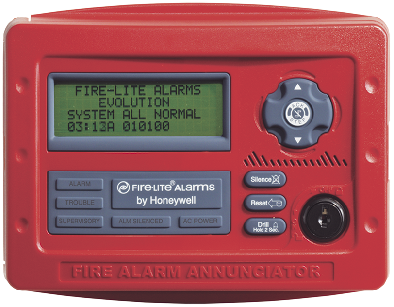 Fire-Lite ANN-80 / Anunciador Remoto | 2604 – Fire-Lite ANN-80 es un anunciador remoto diseñado para visualizar y controlar eventos del sistema de incendio desde ubicaciones distantes, cuenta con una pantalla LCD de 80 caracteres con retroiluminación