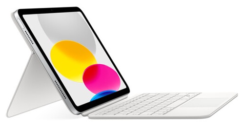 Teclado con funda / Apple MQDP3LA-A | 2609 – Apple Magic Keyboard Folio MQDP3LA/A es un teclado con funda para iPad, Configuración de idioma: Español (Latinoamérica), Mecanismo de teclas: Tijera con recorrido de 1 mm, Trackpad: Integrado con clic 
