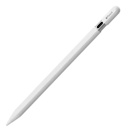 Lápiz digital / Apple MUWA3AM-A | 2609 – Apple Pencil (USB-C) MUWA3AM/A Lápiz digital para iPad, Precisión: A nivel de píxel, Latencia: Baja, Sensibilidad: Inclinación, Emparejamiento y carga: Mediante cable de carga USB-C, Conectividad: Bluetooth
