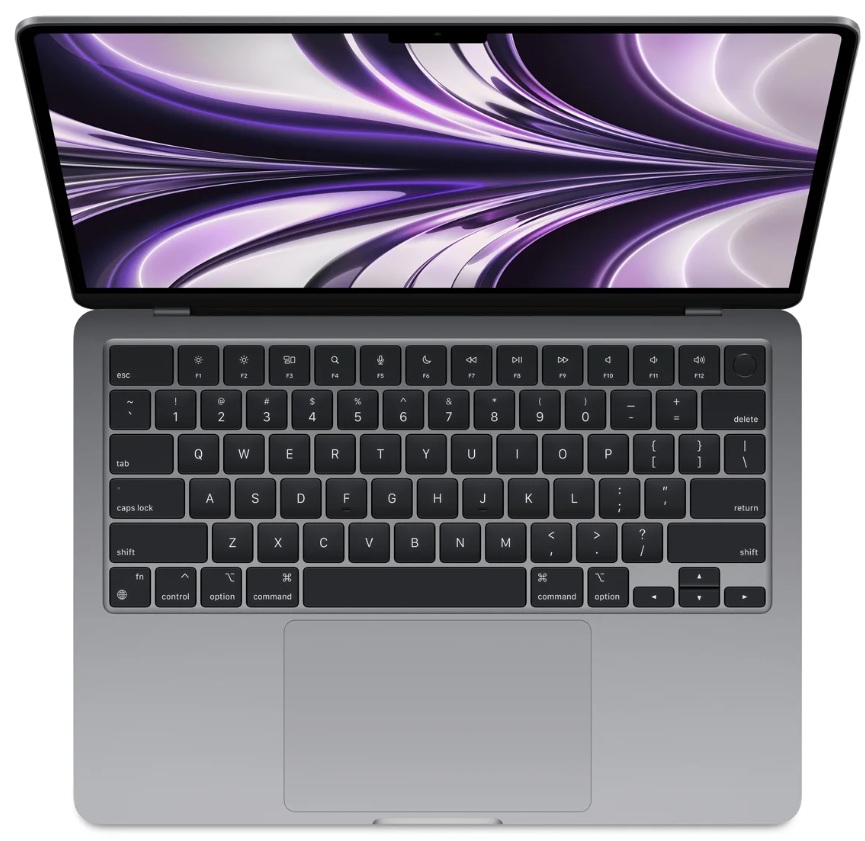 Laptop Apple 256GB / MacBook Air 13 M2 | 2412 - Portátil Apple MLXW3E/A MacBook Air 13, Chip M2 con CPU de 8-Núcleos, GPU de 10 núcleos, Neural Engine de 16-Núcleos, Pantalla LED IPS 13.6'' Retina líquida, Brillo 500 cd/m², Tecnología True Tone