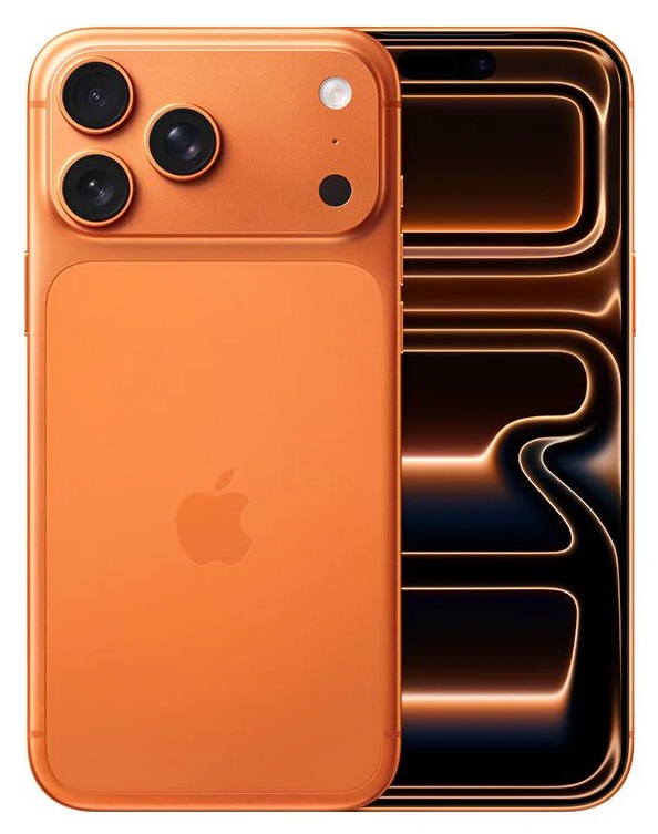 Apple Smartphone Orange / iPhone 17 Pro Max 256GB  | 2606 – Apple iPhone 17 Pro Max MFYN4LZ/A es un smartphone diseñado para procesamiento móvil avanzado. Dispone de una capacidad de 256 GB, Memoria RAM de 12 GB, Procesador Hexa-core Chip A19 Pro