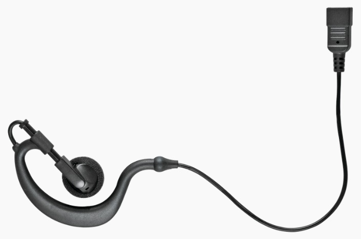 Audífono tipo Gancho / OTTO E1-QC2NC133 | 2604 - OTTO E1-QC2NC133 es un audífono en forma de gancho diseñado para comunicación por radio mediante kits de vigilancia serie LOC. Facilita el intercambio de accesorios, posee cables reforzados con Kevlar