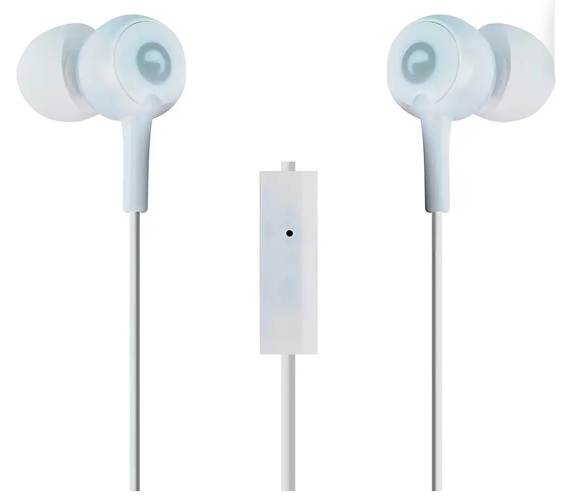 Audífonos 3.5 mm / Esenses EB-400 | 2605 – Esenses EB-400-BLANCO es un audífono diseñado para uso diario con dispositivos móviles, conectividad alámbrica mediante conector 3.5 mm, micrófono integrado para manos libres, controlador de 10 mm