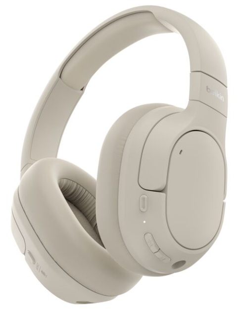 Auriculares Belkin AUD008fqSA / Inalámbricos | 2604 – Belkin AUD008fqSA Auricular inalámbrico SoundForm Isolate diseñados para proporcionar una experiencia de audio inmersiva con cancelación activa de ruido híbrida. Transductores de 40mm