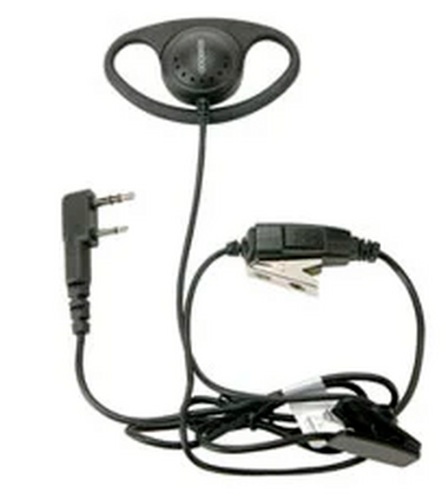 Auricular de solapa / Kenwood KHS27A | 2606 – Kenwood KHS27A es un auricular de solapa diseñado para radiocomunicación profesional con alta demanda de discreción y ergonomía, Compatible con radios portátiles de dos pines de las series TK y NX