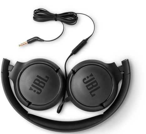Auriculares Alámbricos / JBL Tune 500 | 2507 – Auriculares JBL JBLT500BLKAM una opción supra aural con cable conector jack 3.5 mm, Unidad de diafragma: 32 mm, Respuesta de frecuencia: 20 Hz – 20 kHz, Impedancia: 32 ohmios, Sensibilidad: 24 dBV/Pa a 1 kHz