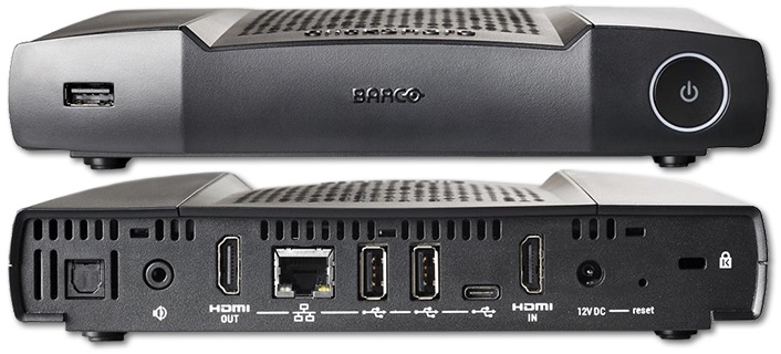 Barco ClickShare CX-50 / Equipo de VídeoConferencia | 2603 - Barco ClickShare CX-50 R9861622USB2 es un sistema de colaboración inalámbrica premium para salas de reuniones y videoconferencias interactivas. Conectividad Gigabit Ethernet, LAN inalámbrica