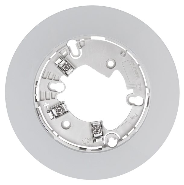 Base de 6 Pulgadas / System Sensor B300-6 | 2604 – System Sensor B300-6 es una base de montaje diseñado para la instalación de detectores direccionables en sistemas de incendio, compatible con protocolos Notifier, Farenhyt, Silent Knight y Fire-Lite