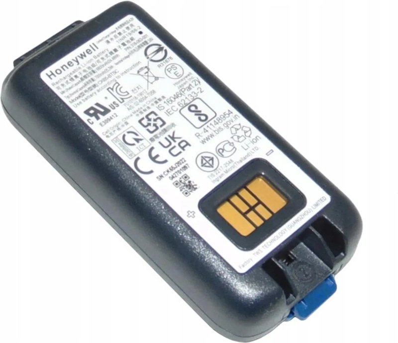 Batería 7000 mAh / Honeywell 318-063-001 | 2507 – Batería de repuesto Honeywell 318-063-001 Ion de litio (Li-Ion) recargable, Configuración: 3 celdas (1S2P), Voltaje nominal: 3.6V, Voltaje de salida: 4.2V ± 0.05V, Capacidad: 7000 mAh / 25.2 Wh