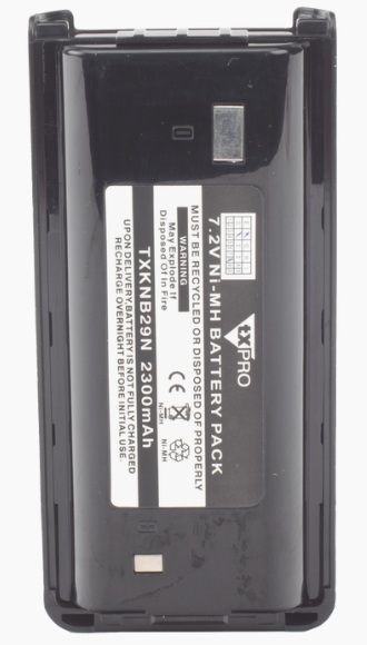 Bateria de Radio 1800 mAh / TXPRO TXKNB29N | 2501 - Batería de 1800 mAh, Diseñada para ambientes húmedos y salinos, Fabricadas con los más rigurosos controles de calidad, Selladas con soldadora sónica, Fabricada con policarbonato de alta calidad