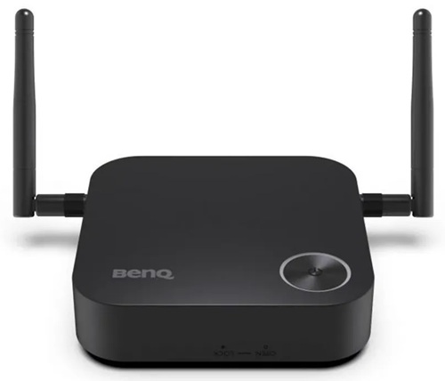 Presentador Inalámbrico / BenQ InstaShow WDC15 | 2609 - BenQ InstaShow WDC15 9H.K0EBY.E0A Sistema de presentación inalámbrico 4K que permite transmitir la pantalla de un portátil a un televisor o proyector con solo conectar un botón HDMI o USB‑C 