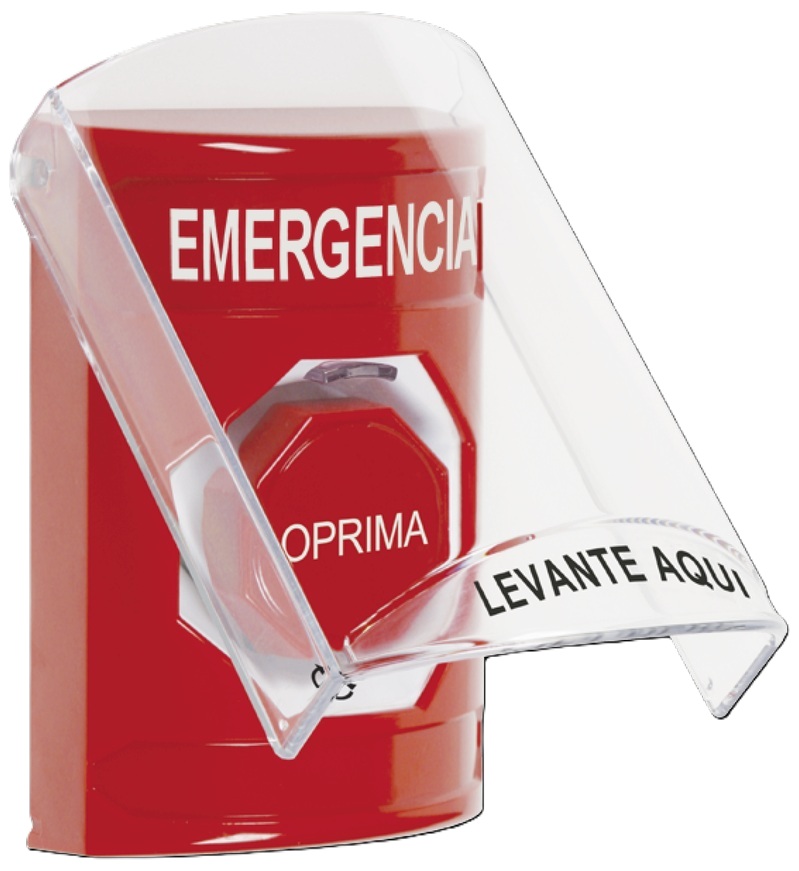 STI SS2029EMES / Botón Rojo de Emergencia | 2604 - STI SS2029EMES es un botón de parada de emergencia diseñado para la protección de sistemas de control de acceso y maquinaria, tecnología de acción mantenida con restablecimiento mediante giro
