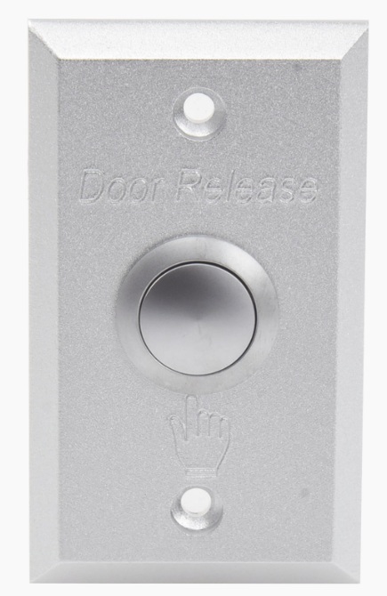 AccessPRO PRO800B / Botón de petición de Salida | 2603 - AccessPRO PRO800B es un botón de salida cuya función es activar la liberación de cerraduras en sistemas de control de acceso mediante presión mecánica, contactos normalmente abiertos y cerrados