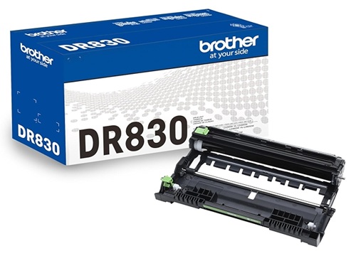 Tambor Brother DR830 / 15.000 páginas | 2609 - Brother DR830 Unidad de tambor original de larga duración para impresoras láser monocromáticas Brother, Rendimiento: Aproximadamente 15.000 páginas basado en 1 página por trabajo en tamaño Carta/A4