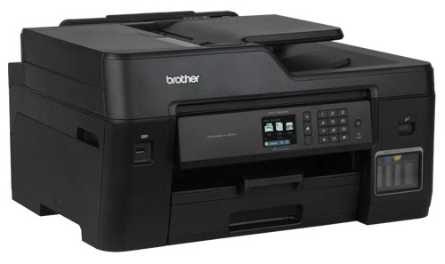 Brother MFC-T4500DW A3 / Multifuncional Tinta Color | 2609 - Brother MFC-T4500DW Multifuncional de inyección de tinta color con funciones de impresión, copia, escaneo y fax, Formato de impresión: Hasta 11'' × 17'' (A3/Doble Carta), Velocidad 35 ppm