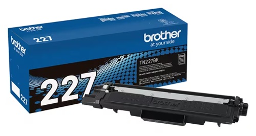 Toner Brother TN227BK / Negro 3.000 páginas | 2609 - Brother TN227BK es un cartucho de tóner original Negro de alto rendimiento para impresoras láser color Brother, Rendimiento: Hasta 3.000 páginas conforme a ISO/IEC 19798 en tamaño Carta/A4